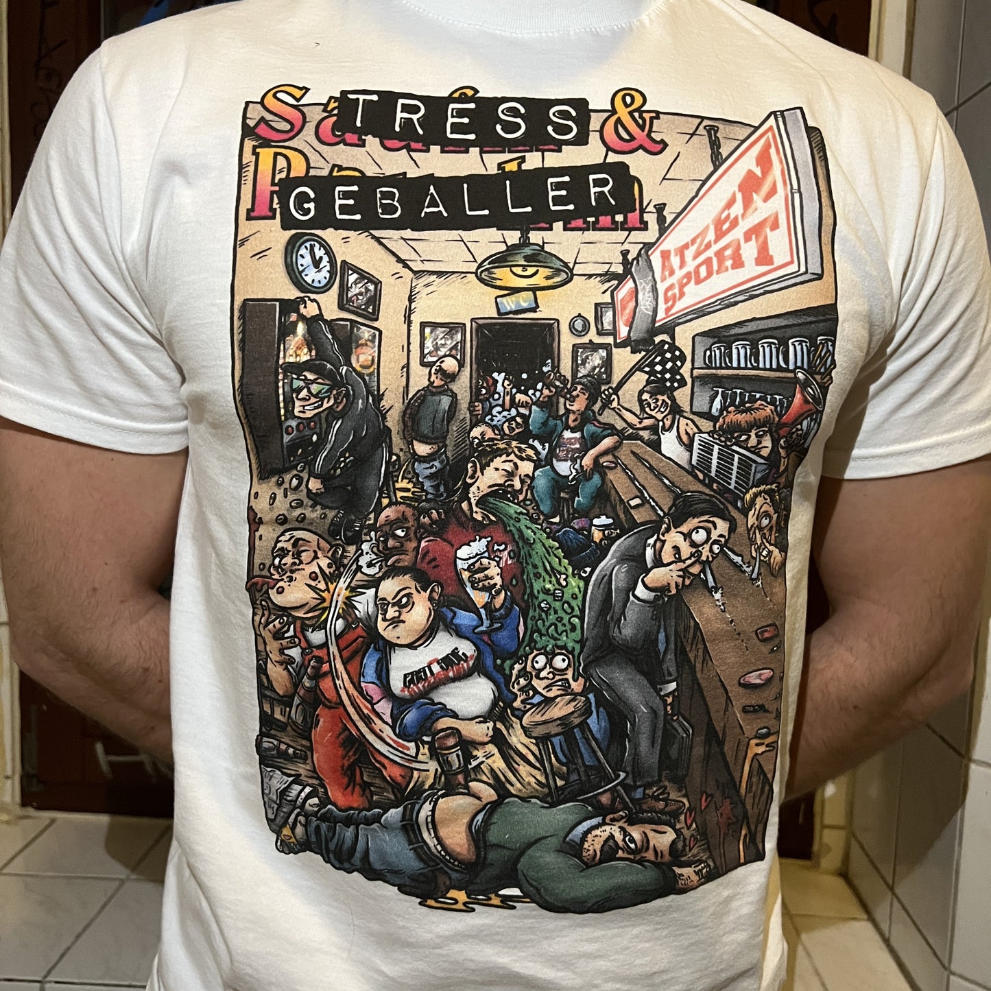 AtzenSport X Stress & Geballer (Weiß)