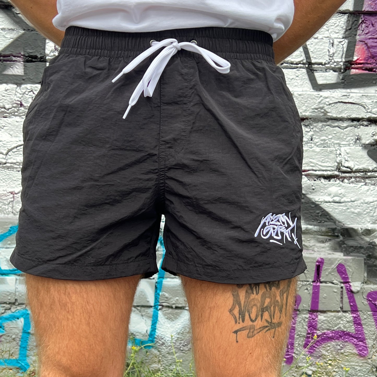 AS – Fuck Cops Hose (Schwarz)
