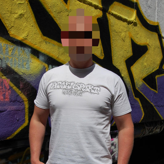 AS - Hate Cops (Shirt) [Weiß]